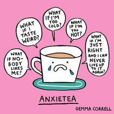 Illustration of anxiety